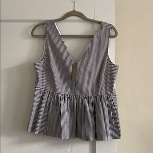 NWT J crew peplum blouse